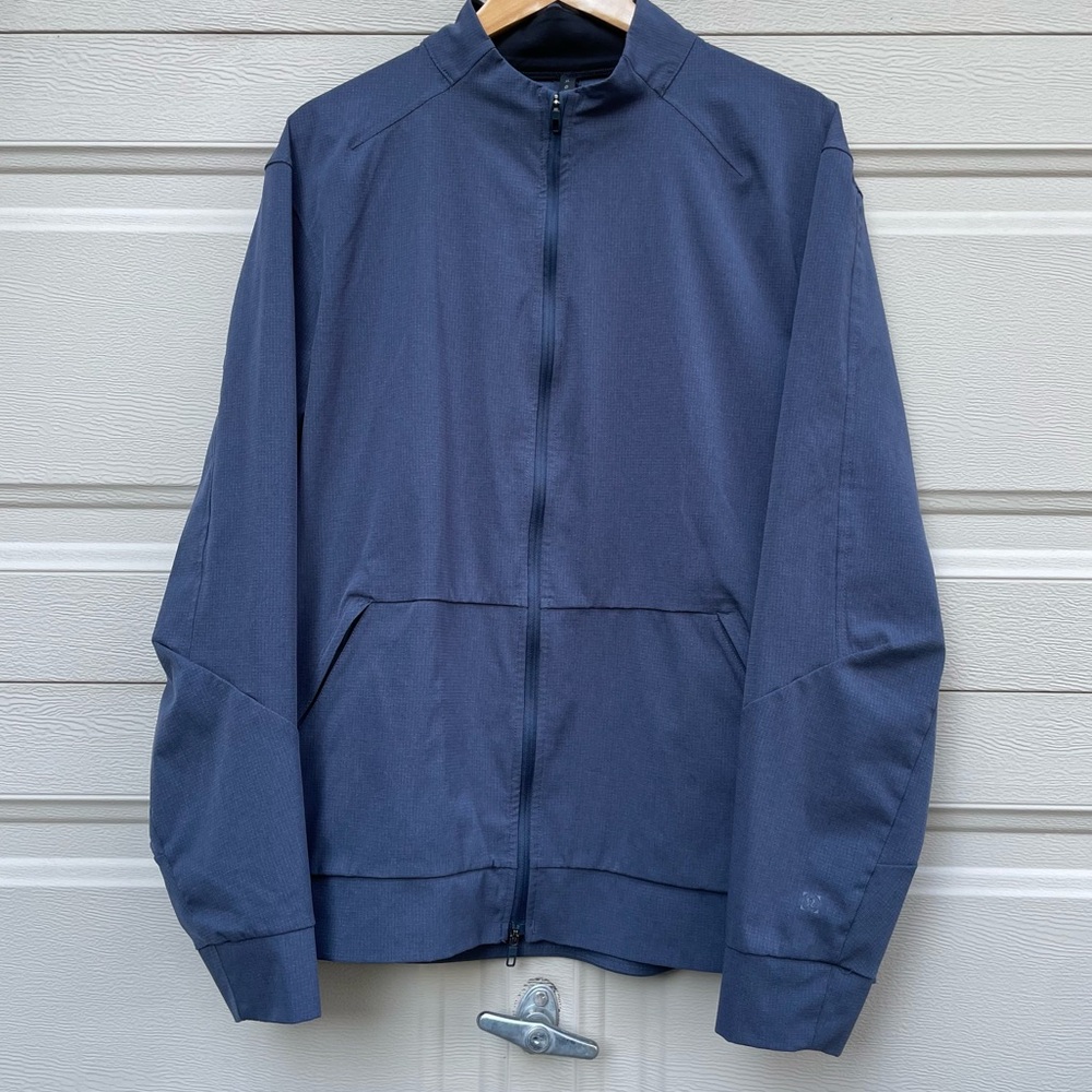 Lululemon Airing Easy Double Zip Perforated Tech Jacket Zip Up XL